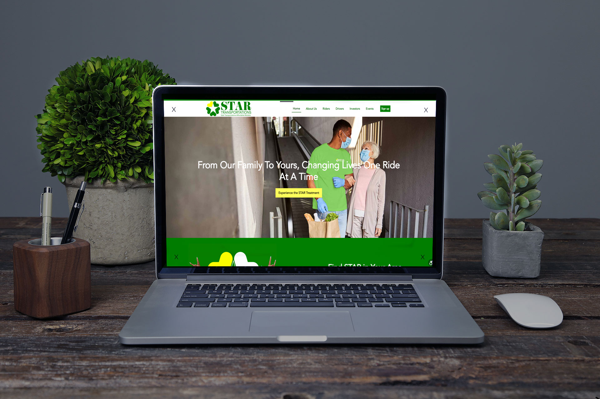 Team meeting sketching a new brand identity